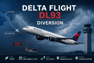 Delta Flight DL93 Diversion