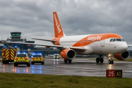 EasyJet Flight U2238 Emergency Landing Newcastle