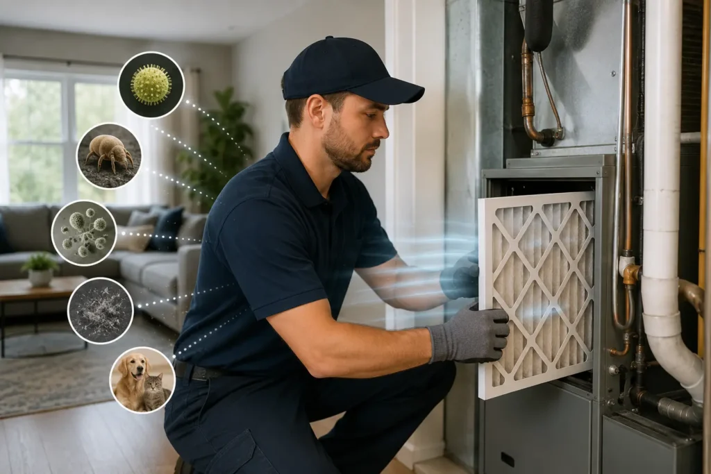 HVAC Contractors Help With Allergy and Dust Problems at Home