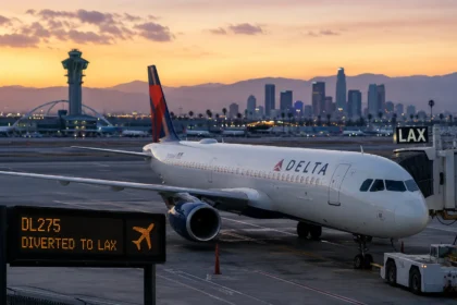 Delta Flight DL275 Diverted LAX