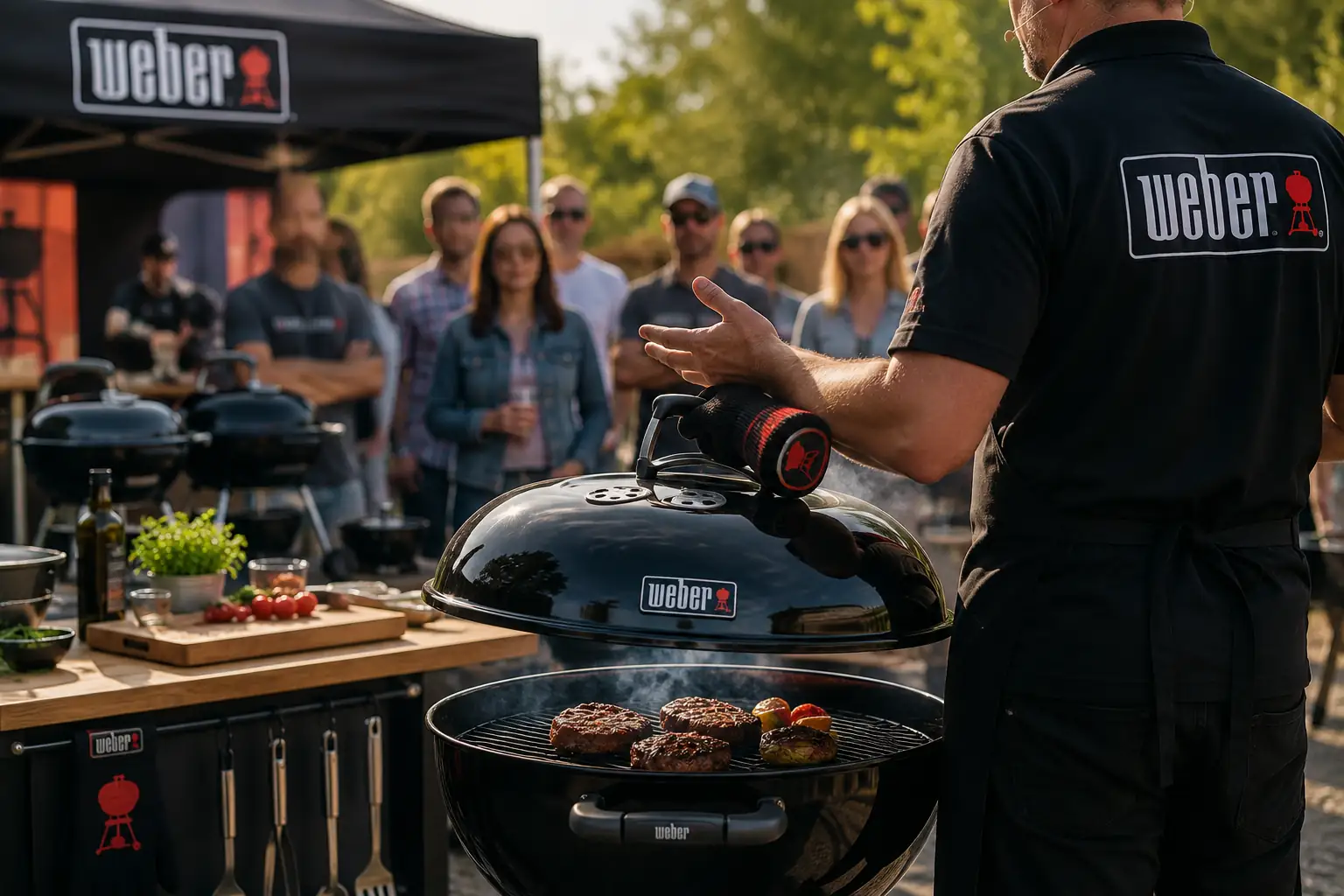Weber Grillvorführung