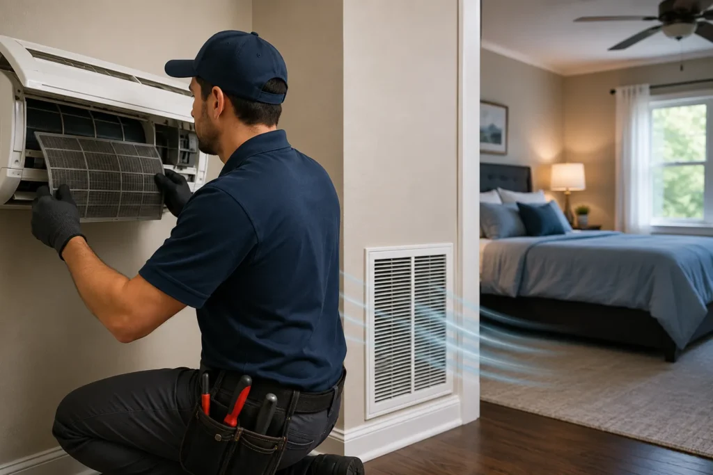 How Does AC Repair Help Fix Cooling Problems in Homes with Poor Return Air Near Bedrooms AC Repair