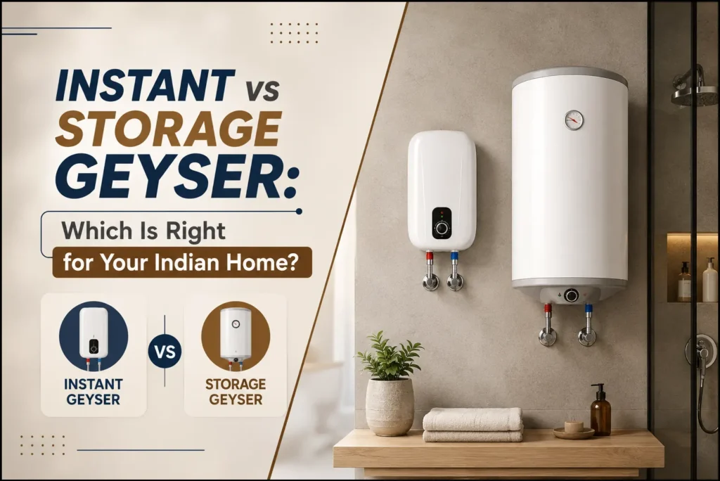 Instant vs Storage Geyser