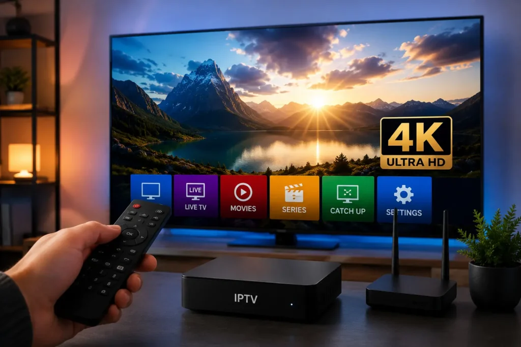Best IPTV Subscription for 4K Streaming